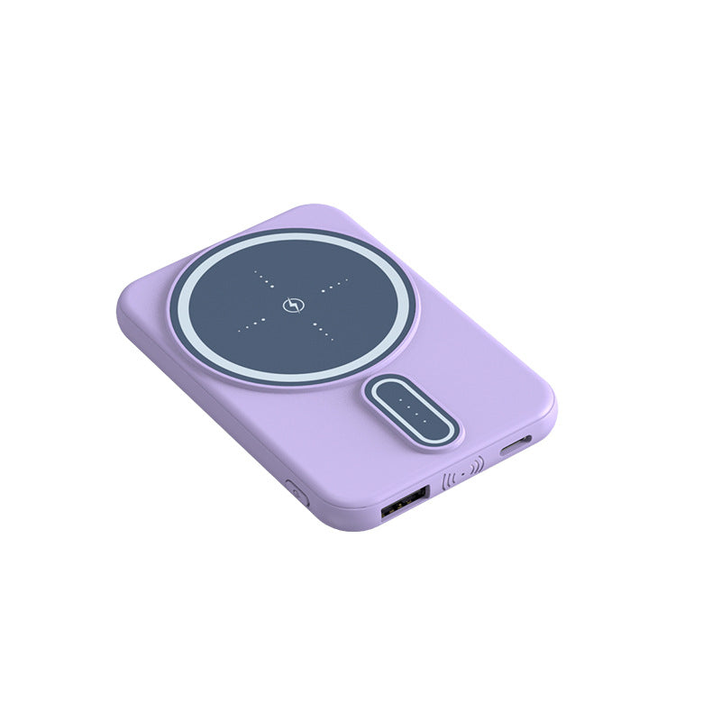 Magnetic Mini Wireless Charger - Fast Charging Power Bank